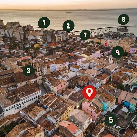 萨尔瓦多Casa Do Alto - Excentrica Boutique I Banheira Vitoriana I Pelourinho公寓 外观 照片